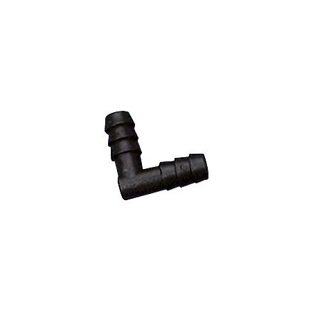 Raccord en L 10mm, noir à 0,45 € - River Systems - 146/A - Abreuvoirs