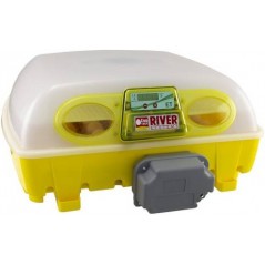 Couveuse digitale automatique ET 49 avec unité retournement OVOMATIC et additif antibactérien BIOMASTER, pour 49 oeufs à 282,...