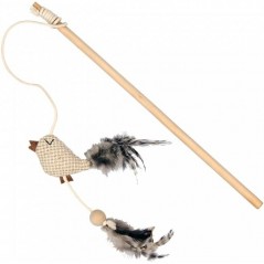 Jouet Canne à Pêche Nature pour Chat 1717046 Duvo + 5,45 € Ornibird