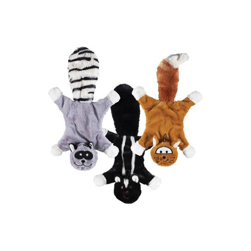 Animaux plats masqués 33cm - Skinneeez