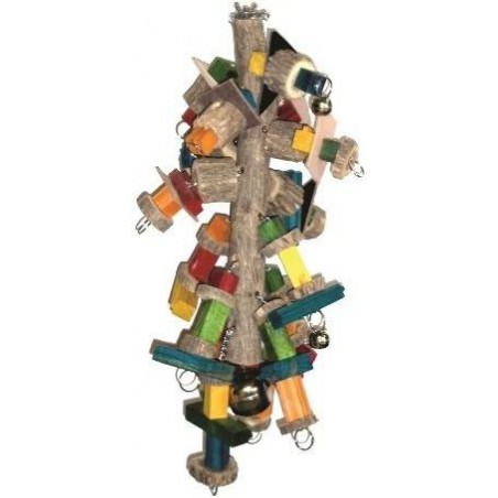 Jouet Jumbo Macaw 2 en bois avec chaine Ara 79cm 122725000 Grizo 28,95 € Ornibird