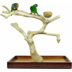 Aire de Jeux en bois de Java avec socle - Medium ZF1113 Back Zoo Nature 119,95 € Ornibird