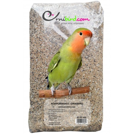 Agapornides - Ornibird, mélange pour inséparables 20kg à 24,95 € - Private Label - Ornibird - 700129 - Perruches