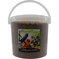 Patée aux Fruits en seau 3kg - Ornibird à 17,40 € - Private Label - Ornibird - 040525/seau - Patée