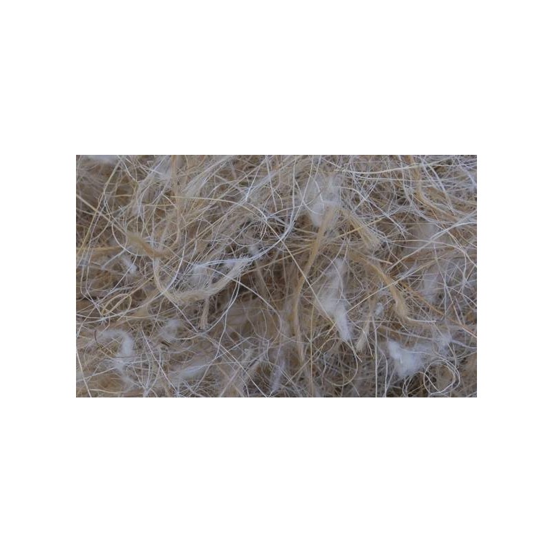 Coco - Sisal - Jute - Coton 50gr - Sisal Fibre