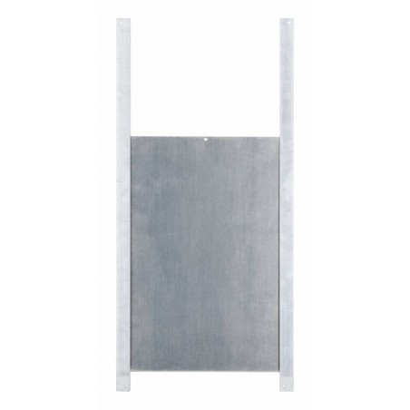 Kit Porte en Aluminium version Coq 30x45cm - Chickenguard à 28,95 € - ChickenGuard - RELKV - Poulailliers