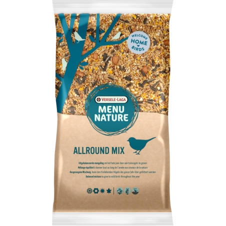 Menu Nature Allround Mix 2,5 kg - Aliment à épandre pour les oiseaux de la nature pour toute l’année 464127 Versele-Laga 4,85...