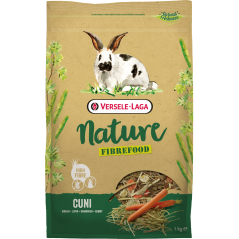 Nature Fibrefood Cuni 2,75kg - Mélange varié et riche en fibres pour lapins (nains) sensibles à 17,65 € - Versele-Laga - 4614...