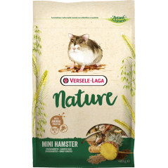 Nature Mini Hamster 400gr - Mélange varié et riche en céréales pour hamsters à 3,80 € - Versele-Laga - 461420 - Nature