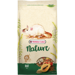 Nature Rat 700gr - Mélange varié et riche en céréales pour rats à 5,65 € - Versele-Laga - 461423 - Nature