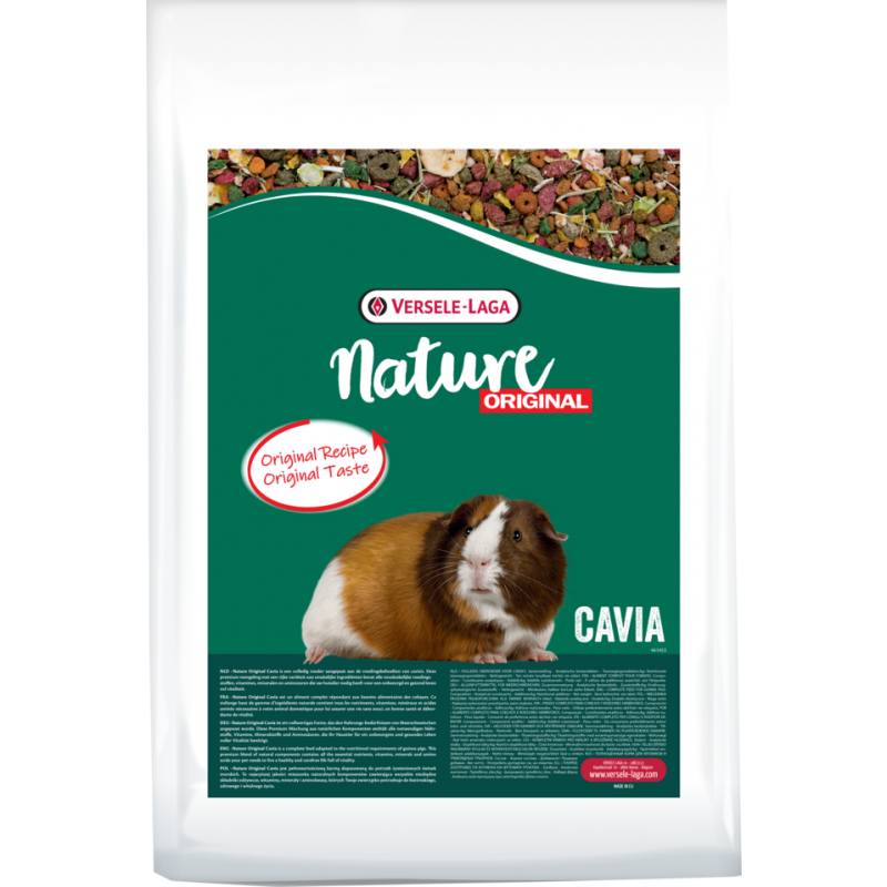 Nature Original Cavia 9kg - Mélange complet enrichi pour cobayes