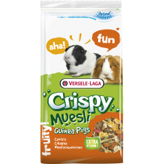 Crispy Muesli Guinea Pigs 10kg - Mélange de qualité, riche en fibres, pour cobayes à 14,90 € - Versele-Laga - 461028 - Crispy