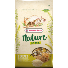 Nature Snack Cereals 500gr - Friandise aux céréales riche et varié à 3,70 € - Versele-Laga - 461438 - Nature