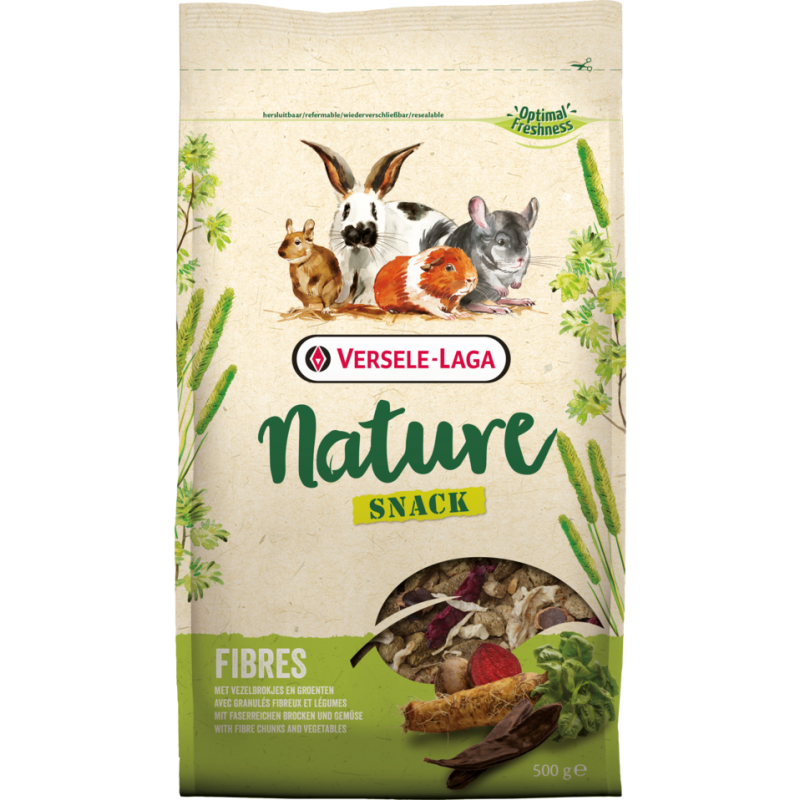 Nature Snack Fibres 500gr - Friandise aux fibres riche et varié