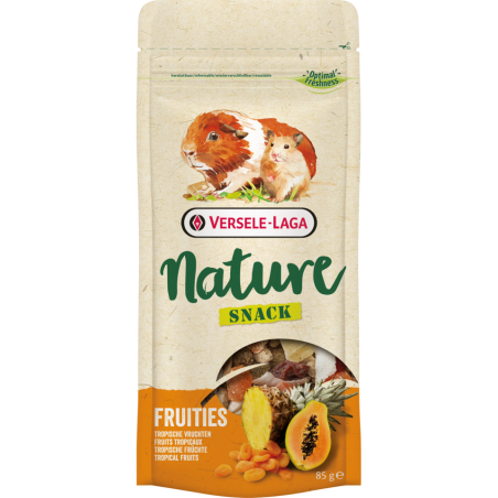 Nature Snack Fruities 85gr - Mélange de fruits riche et varié à 2,90 € - Versele-Laga - 461435 - Nature