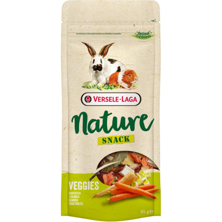 Nature Snack Veggies 85gr - Mélange de légumes riche et varié à 2,90 € - Versele-Laga - 461433 - Nature