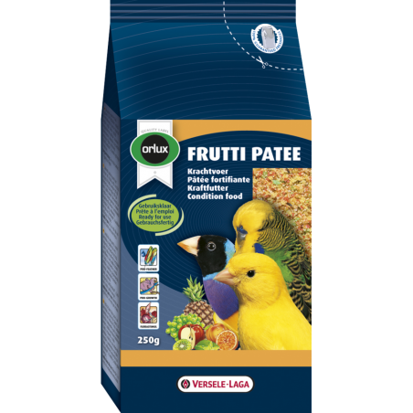 Orlux Frutti Patee 250gr - Pâtée fortifiante, canaris, oiseaux exotiques, petites perruches 424170 Versele-Laga 3,70 € Ornibird