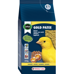 Orlux Gold Patee Canaris 250gr - Pâtée aux oeufs prête à l'emploi - canaris & oiseaux exotiques à 3,15 € - Versele-Laga - 424...