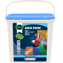 Orlux Gold Patee Oiseaux Exotiques 5kg - Pâtée aux oeufs prête à l'emploi pour tous les oiseaux exotiques à 29,80 € - Versele...