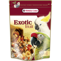 Prestige Premium Perroquets Exotic Fruit Mix 600gr - Mélange de graines, céréales & pièces de fruits pour perroquets à 6,90 €...