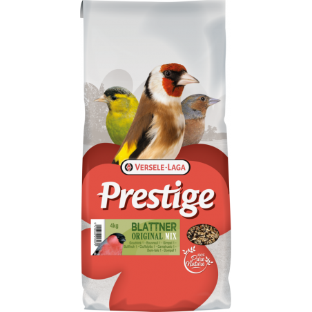 Prestige Blattner Bouvreuil I 4kg - Mélange de graines varié, composé par Matthias Blattner à 23,35 € - Versele-Laga - 421307...