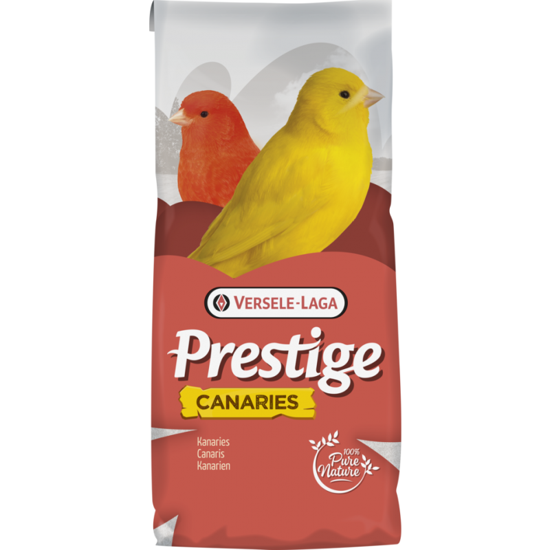 Prestige Canaris Gourmet 20kg - Mélange de graines de qualité avec des morceaux de biscuit