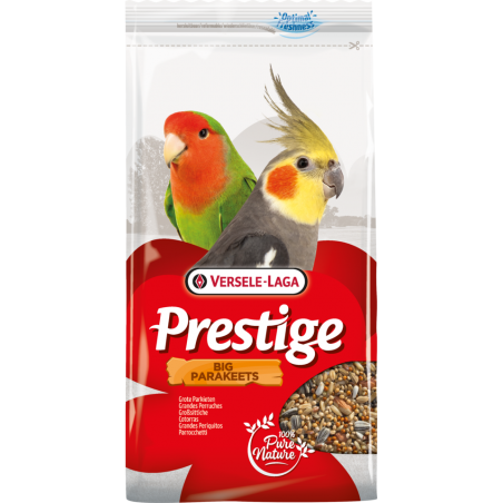 Prestige Grandes Perruches 1kg - Mélange de graines de qualité à 4,30 € - Versele-Laga - 421880 - Prestige