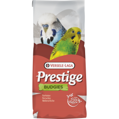 Prestige Perruches Gourmet 20kg - Mélange de graines de qualité avec des morceaux de biscuit à 28,65 € - Versele-Laga - 42164...