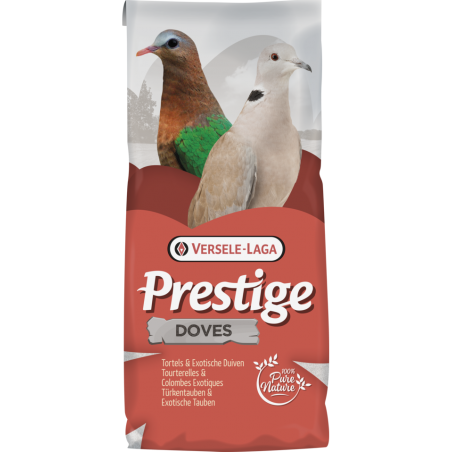 Prestige Pigeons - Tourterelles 20kg - Mélange de graines de qualité à 19,50 € - Versele-Laga - 411496 - Prestige