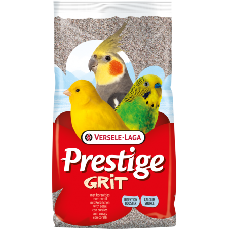 Prestige Grit avec du Corail 2,5kg - Un complément alimentaire idéal pour tous les oiseaux à 3,30 € - Versele-Laga - 423111 -...