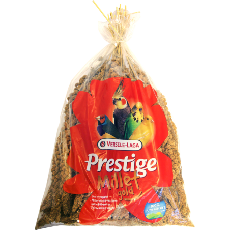 Prestige Millet en Grappes - Jaune 1kg - Graines de millet jaune de qualité à 12,20 € - Versele-Laga - 451321 - Prestige