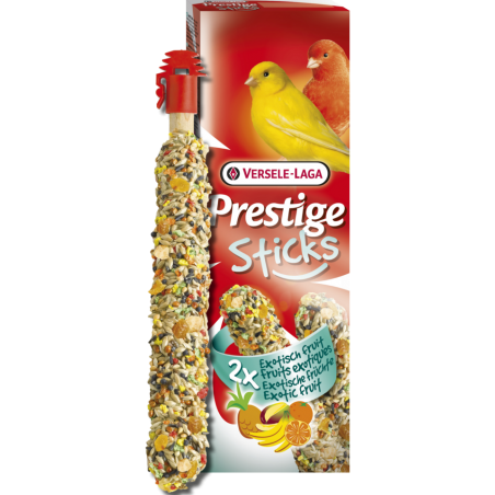 Prestige Sticks Canaris Fruits Exotiques - 2 pcs 60gr - Sticks de graines très variés