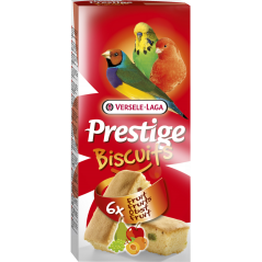 Prestige Biscuits Fruits - 6 pcs 70gr - Six biscuits délicieux aux fruits à 3,80 € - Versele-Laga - 422267 - Prestige