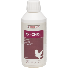 Oropharma Avi-Chol 250ml - Tonique hépatique - oiseaux à 19,65 € - Versele-Laga - 460224 - Oropharma