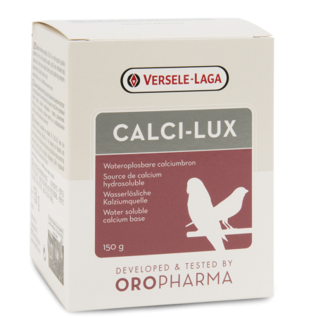 Oropharma Calci-Lux 150gr- Source de calcium hydrosoluble - oiseaux