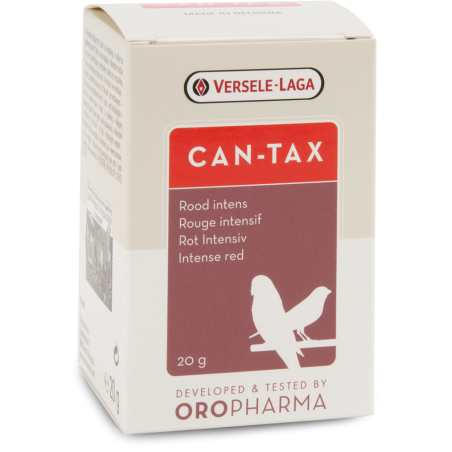 Oropharma Can-Tax 20gr - Colorant rouge à base de canthaxanthine - oiseaux