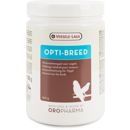 Oropharma Opti-Breed 500gr - Acides aminés, vitamines, minéraux & oligo-éléments - oiseaux à 13,90 € - Versele-Laga - 460221 ...