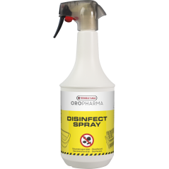 Oropharma Disinfect Spray 1L - Spray prêt à l’emploi pour la désinfection à 15,70 € - Versele-Laga - 460250 - Oropharma