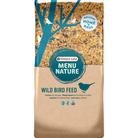 Menu Nature Allround Mix 15kg - Aliment à épandre pour les oiseaux de la nature pour toute l’année