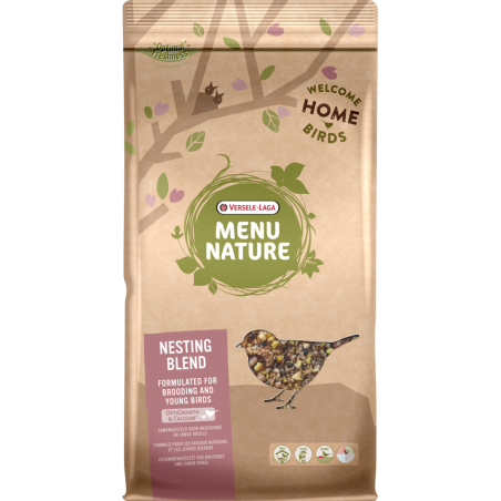 Menu Nature Nesting Blend 2,5kg - Aliment riche en protéines pour les oiseaux qui couvent et les jeunes oiseaux 464117 Versel...