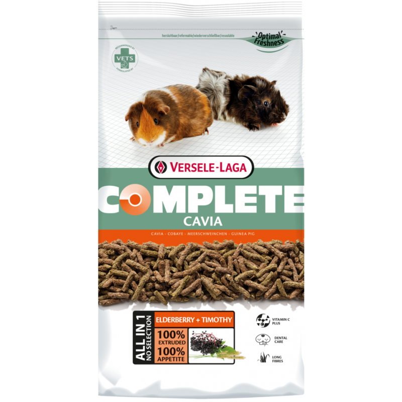 Complete Cavia 1,75kg - Croquettes riches en fibres pour cobayes