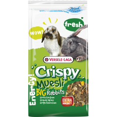 Crispy Muesli - Big Rabbits 2,75kg - Mélange de qualité, riche en fibres, pour grands lapins 461160 Versele-Laga 5,75 € Ornibird