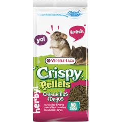 Crispy Pellets - Chinchillas & Degus 1kg - Aliment en granulés, riches en fibres, pour chinchillas & dègues à 4,30 € - Versel...