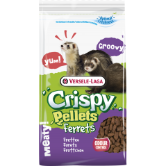 Crispy Pellets - Ferrets 700gr - Aliment en granulés, riches en protéines animales, pour furets à 5,30 € - Versele-Laga - 461...