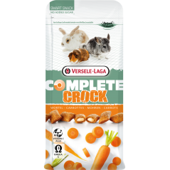 Complete Crock Carrot 50gr - Délicieux snack croustillant avec tendre farce aux carottes à 2,75 € - Versele-Laga - 461485 - C...