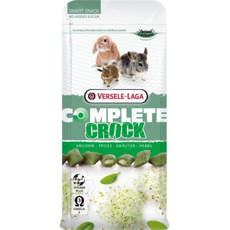 Complete Crock Herbs 50gr - Délicieux snack croustillant avec tendre farce aux herbes 461486 Versele-Laga 2,75 € Ornibird