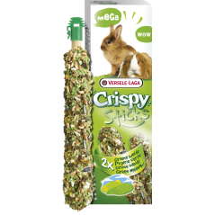 Crispy Mega Sticks Lapins-Cobayes Prairie Verte 2 pcs 140gr - Sticks à ronger cuits au four - XL 462061 Versele-Laga 5,20 € O...