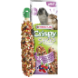 Crispy Sticks Lapins-Chinchillas Fruits des Bois 2 pcs 110gr - Sticks à ronger cuits au four