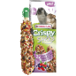 Crispy Sticks Lapins-Chinchillas Fruits des Bois 2 pcs 110gr - Sticks à ronger cuits au four 462062 Versele-Laga 2,95 € Ornibird