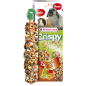 Crispy Sticks Lapins-Cobayes Fruits 2 pcs 110gr - Sticks à ronger cuits au four